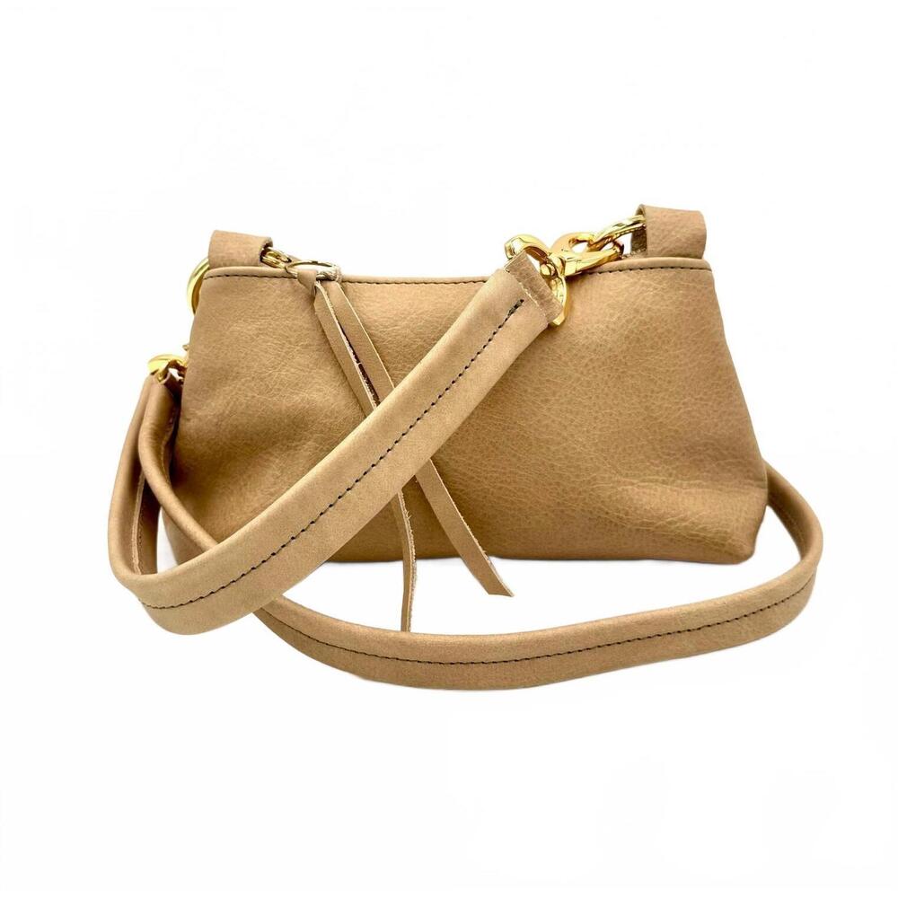 NEW LYNN TALLERICO women's amy mini shoulder bag in cage au lait